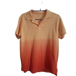 Gap Boy Dip-Dye Polo Shirt Size XL